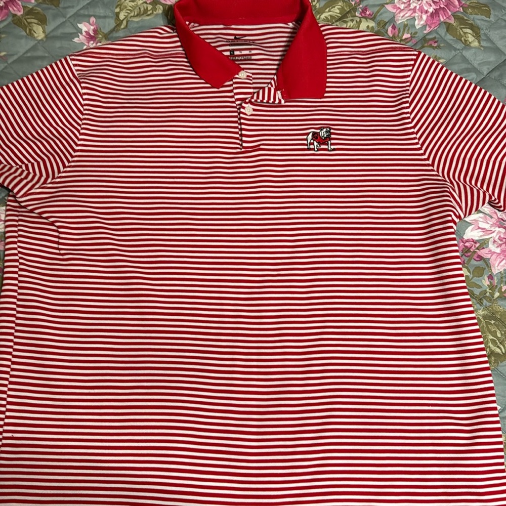 Men’s Nike Georgia bulldog XL polo